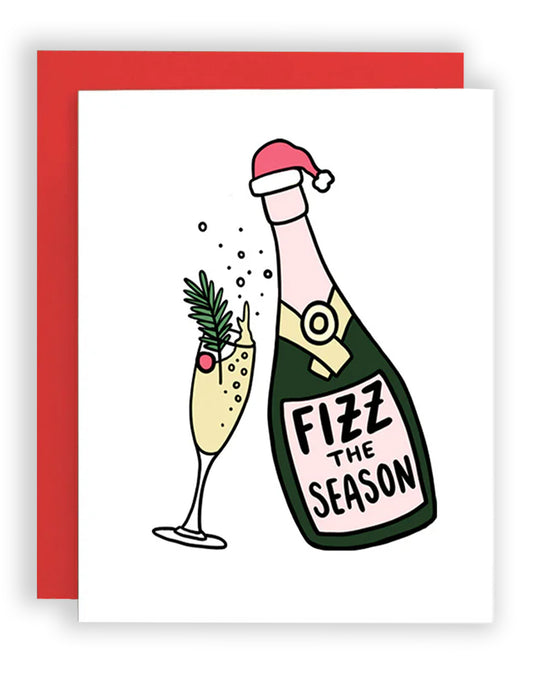 Fizz the Season Christmas Card