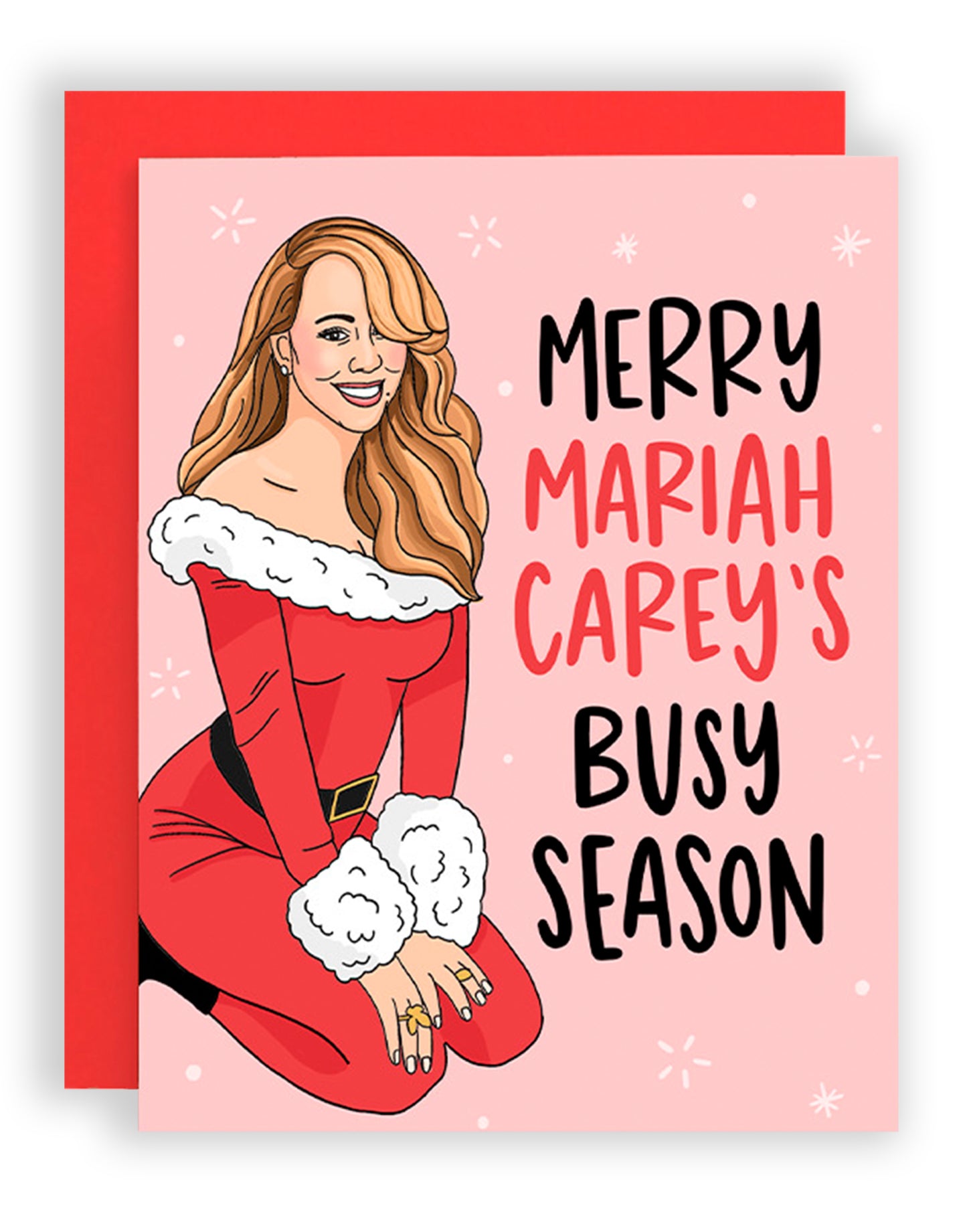 Mariah's Busy Season Christmas Card