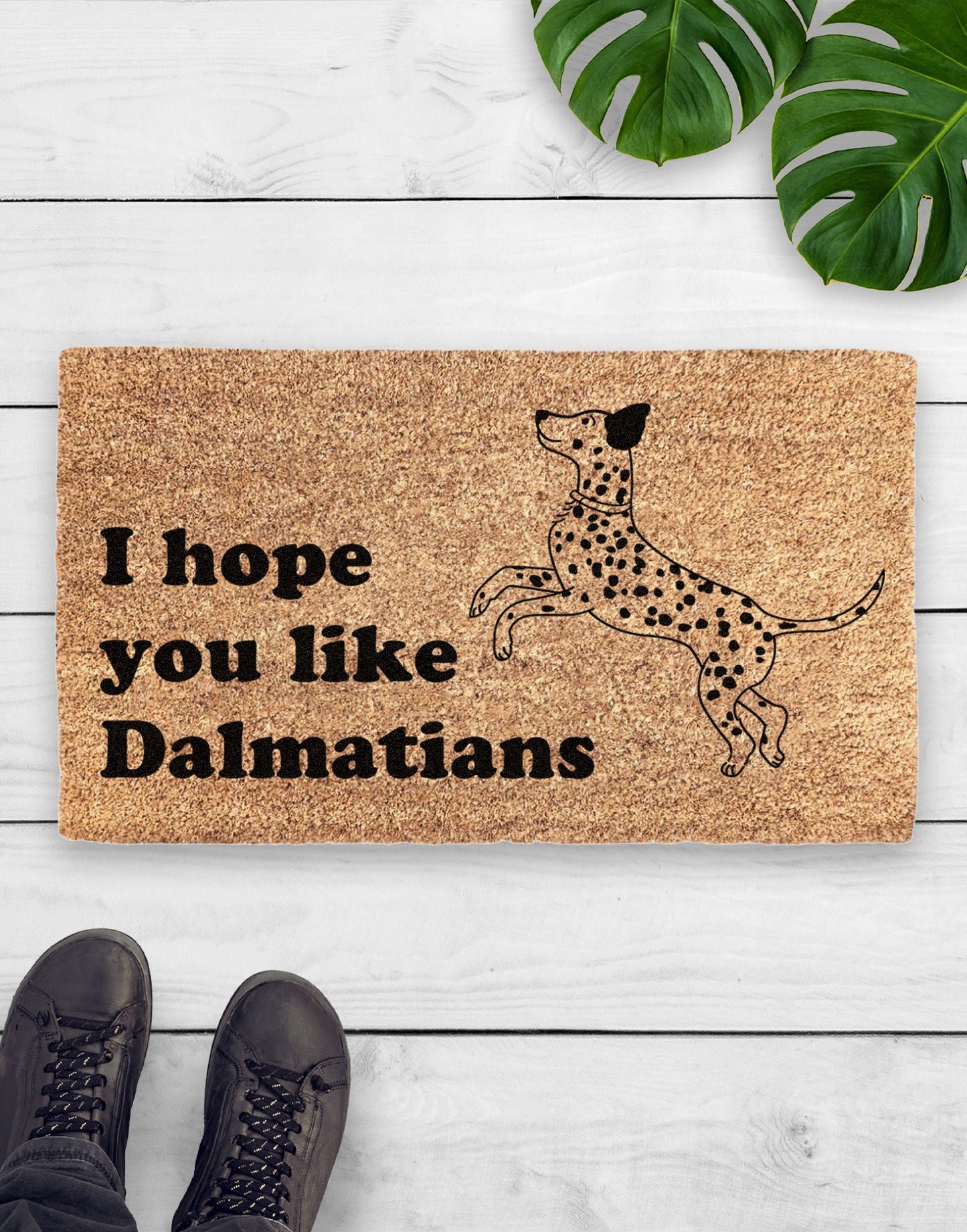 I Hope You Like Dalmatians Doormat